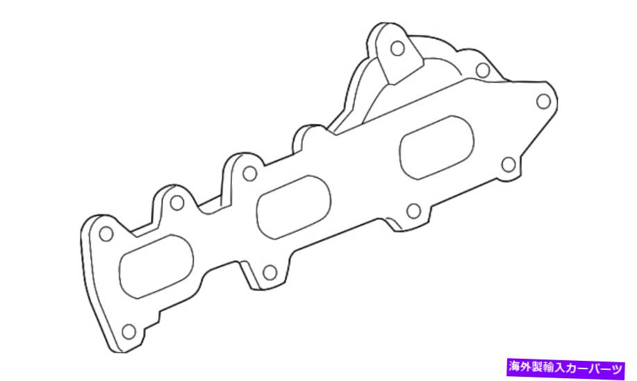 exhaust manifold 本物のフォード排気マニホールドBL3Z-9431-D Genuine Ford Exhaust Manifold BL3Z-9431-D【並行輸入品】