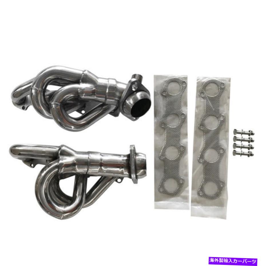 exhaust manifold 1997年から2003年フォードF-150 F250 4.6L V8ショーティーステンレススチールヘッダーマニホールド FOR 1997-2003 Ford F-150 F250 4.6L V8 Shorty Stainless Steel Header Manifold【並行輸入品】
