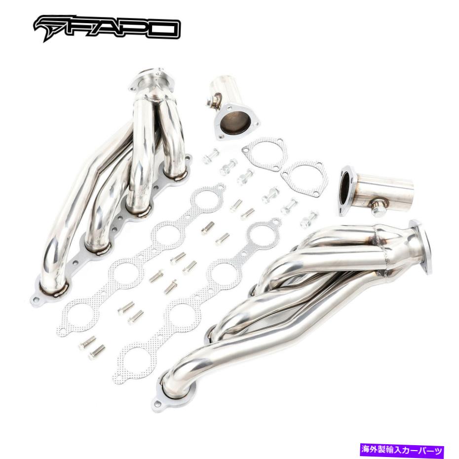 exhaust manifold LS変換スワップのFAPOヘッダーCamaro Chevelle Nova Firebird FAPO Headers for LS Conversion Swap Camaro Chevelle Nova Firebird【並行輸入品】