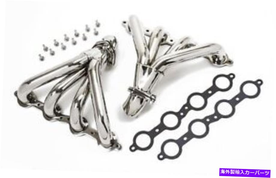 exhaust manifold LS1 LS6ヘッダーエンジンスワップタイトフィットGEN III GMシボレーエキゾーストブロックハガー LS1 LS6 Headers Engine Swap Tight Fit Gen III GM Chevy Exhaust Block Hugger【並行輸入品】