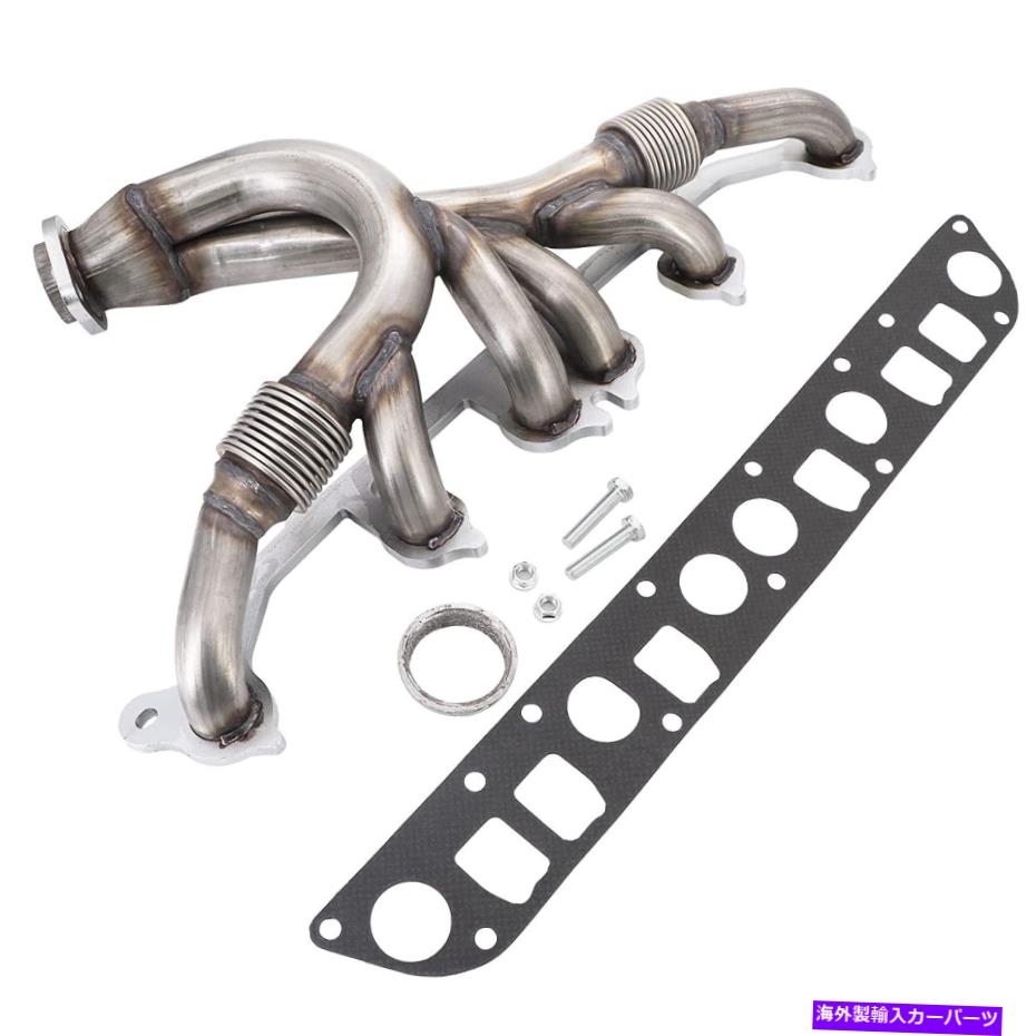 exhaust manifold J.Eeps 91-99 33007072 674-196用のステンレス鋼排気マニホールド＆ガスケットキット Stainless Steel Exhaust Manifold & Gasket Kit For J.eeps 91-99 33007072 674-196【並行輸入品】