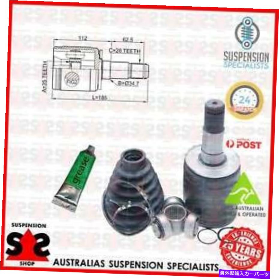 Driveshaft フロントアクスル左ジョイントキット、ドライブシャフトスーツ三日手パジェロIV（V8_W、V9_W）NW Front Axle Left Joint Kit, Drive Shaft Suit MITSUBISHI PAJERO IV (V8_W, V9_W) NW【並行輸入品】