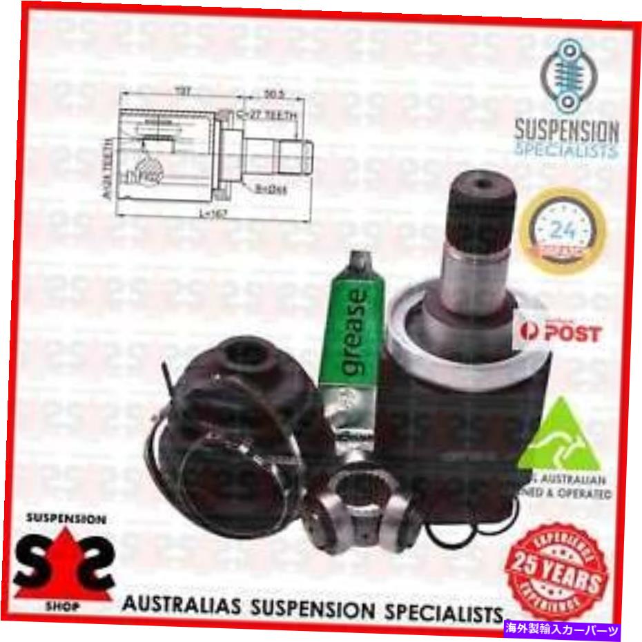 Driveshaft フロントアクスル左ジョイントキット、ドライブシャフトスーツBMW X3（E83）E83 SAV 2.5 I Front Axle Left Joint Kit, Drive Shaft Suit BMW X3 (E83) E83 SAV 2.5 i【並行輸入品】