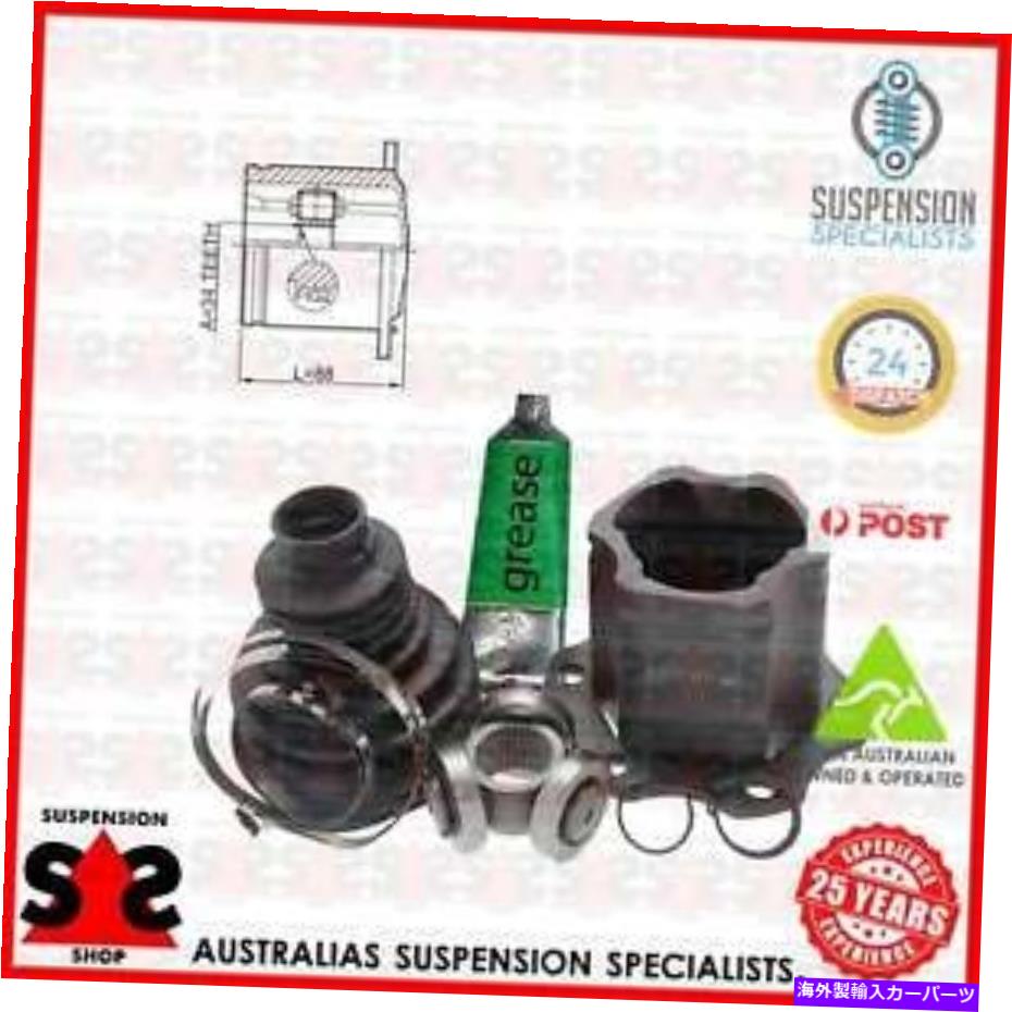 Driveshaft フロントアクスルジョイントキット、ドライブシャフトスーツアウディA6 C7（4G2、4GC）C7,4GC、4G2セダン3。 Front Axle Joint Kit, Drive Shaft Suit AUDI A6 C7 (4G2, 4GC) C7,4GC,4G2 Sedan 3.【並行輸入品】