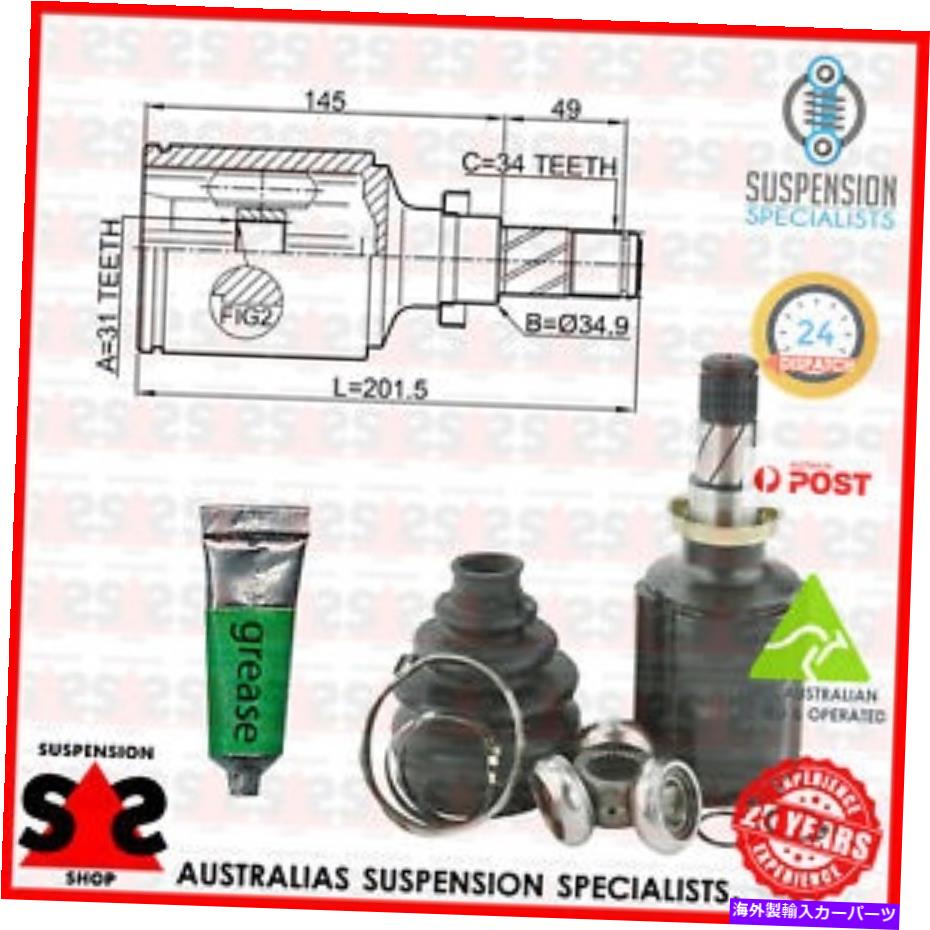 Driveshaft トランスミッションエンドジョイントキット、ドライブシャフトスーツホールデンクルーズサルーン（JG）JGセダン1 Transmission End Joint Kit, Drive Shaft Suit HOLDEN CRUZE Saloon (JG) JG Sedan 1【並行輸入品】