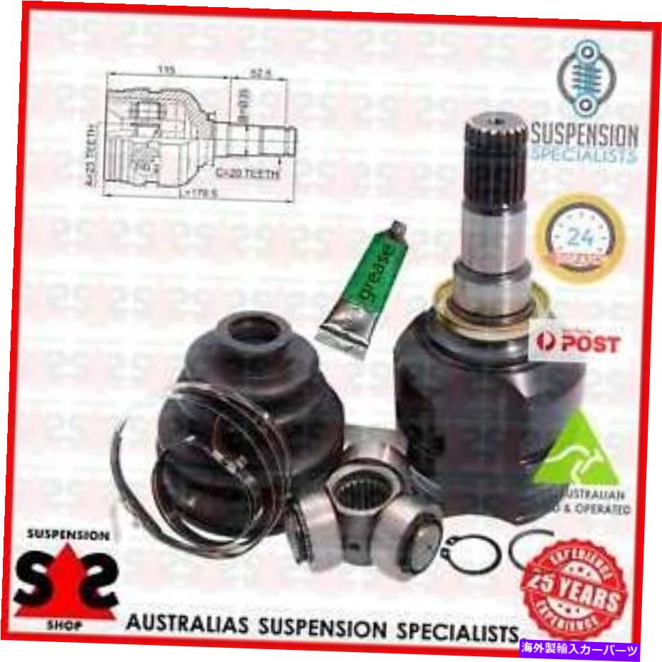 Driveshaft フロントアクスル左ジョイントキット、ドライブシャフトスーツトヨタカローラサルーン（_E15_）ZRE152 Front Axle Left Joint Kit, Drive Shaft Suit TOYOTA COROLLA Saloon (_E15_) ZRE152【並行輸入品】