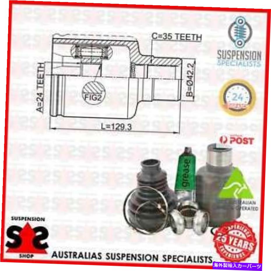 Driveshaft トランスミッションエンドジョイントキット、ドライブシャフトスーツマツダトリビュート（EP）EP SUV 2.3 AWD（ Transmission End Joint Kit, Drive Shaft Suit MAZDA TRIBUTE (EP) EP SUV 2.3 AWD (【並行輸入品】