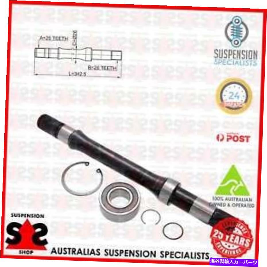 Driveshaft フロントアクスル右ドライブシャフトスーツスズキリアナ（ER、RH_）RH、ERセダン1.6（RH 416 Front Axle Right Drive Shaft Suit SUZUKI LIANA (ER, RH_) RH,ER Sedan 1.6 (RH 416【並行輸入品】