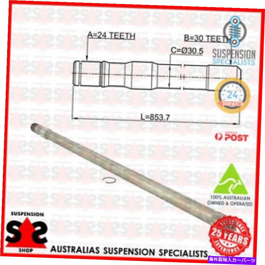 Driveshaft フロントアクスル左ドライブシャフトスーツトヨタランドクルーザーピックアップ(_J7_)VDJ79Rピック Front Axle Left Drive Shaft Suit TOYOTA LAND CRUISER Pick-up (_J7_) VDJ79R Picku【並行輸入品】