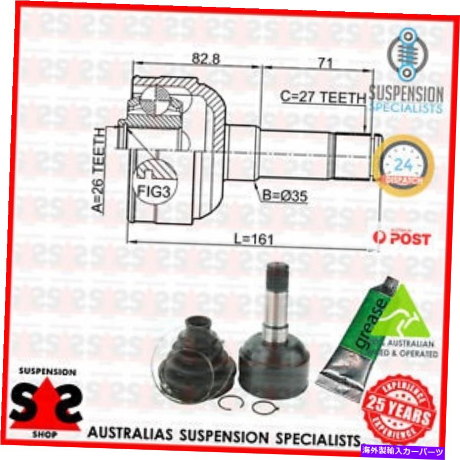 Driveshaft フロントアクスル右ジョイントキット、ドライブシャフトスーツオペルアストラJ（P10）P10ハッチバック2。 Front Axle Right Joint Kit, Drive Shaft Suit OPEL ASTRA J (P10) P10 Hatchback 2.【並行輸入品】