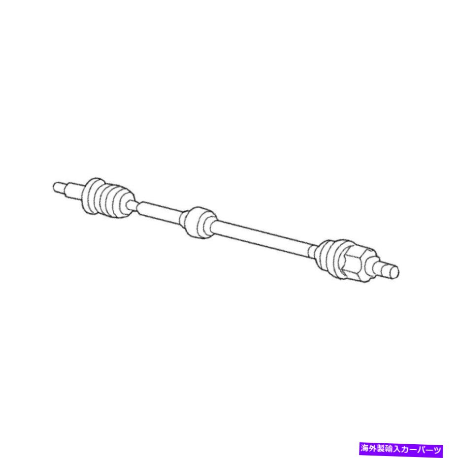 Driveshaft 49501 2V300 2013年2017年のヒュンダイヴェロスターターボのジョイントドライブシャフトRH 49501 2V300 Joint Drive Shaft RH for 2013 2017 Hyundai Veloster Turbo【並行輸入品】