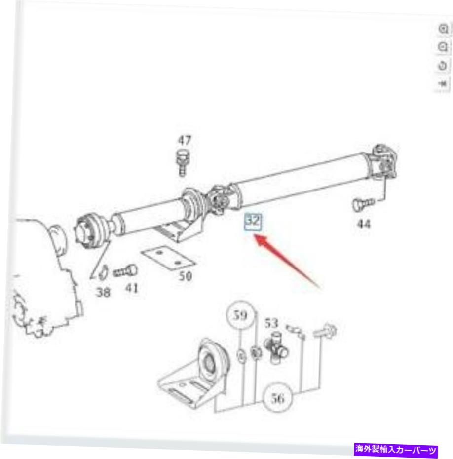 Driveshaft メルセデスベンツML 230 1634100402のリアドライブシャフト新しいフィット Rear Drive Shaft New Fits For Mercedes Benz ML 230 1634100402【並行輸入品】｜Us Custom Parts Shop USDM