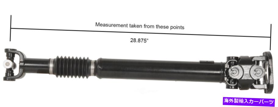 Driveshaft ドライブシャフトドライブシャフト /プロップシャフトフロントカード65-9109 REMAN Drive Shaft-Driveshaft / Prop Shaft Front Cardone 65-9109 Reman【並行輸入品】