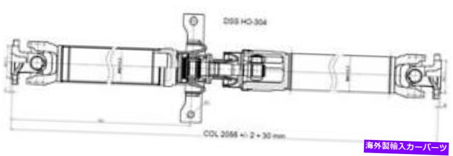 Driveshaft ドライブシャフトアセンブリガス、4WD、ナチュラル、スポーツユーティリティリアフィット2002ホンダCR-V Drive Shaft Assembly-GAS, 4WD, Natural, Sport Utility Rear fits 2002 Honda CR-V【並行輸入品】