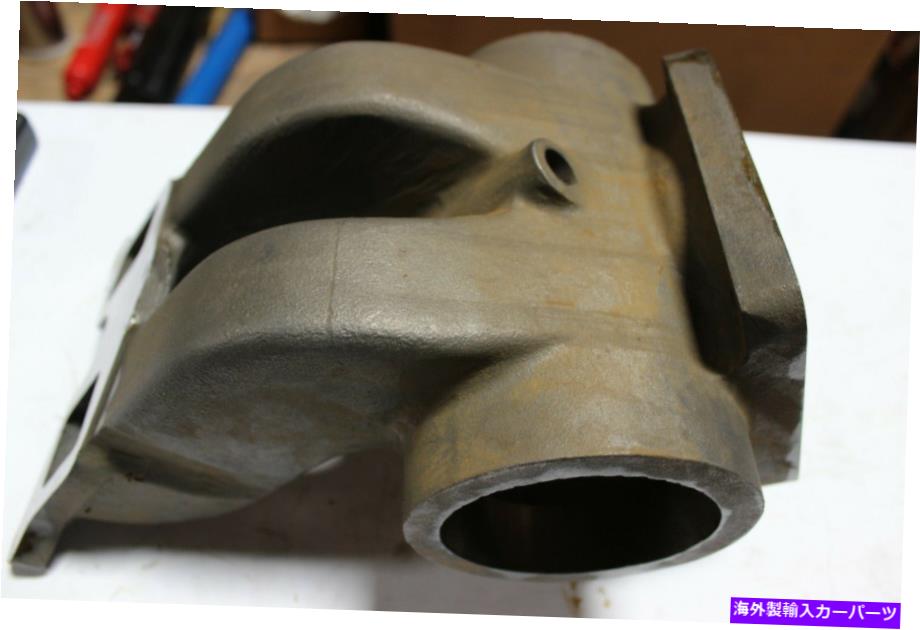 exhaust manifold Teledyne R602E400排気マニホールド鋳鉄は新しくフランジングしました Teledyne R602E400 Exhaust Manifold Cast Iron Flanged New【並行輸入品】