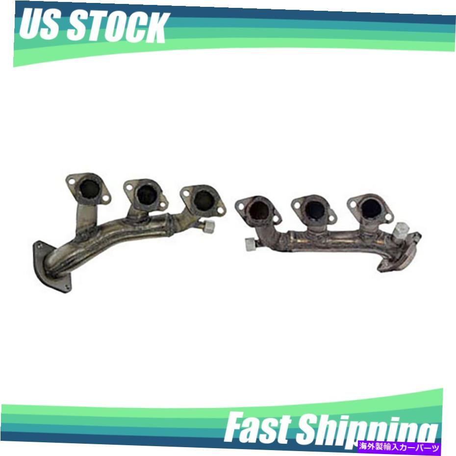 exhaust manifold ドーマン674-535 674-536排気マニホールドキットペア＆for mustang v6 3.8 3.9 _ol Dorman 674-535 674-536 Exhaust Manifold Kit Pair & For Mustang V6 3.8 3.9 _OL【並行輸入品】