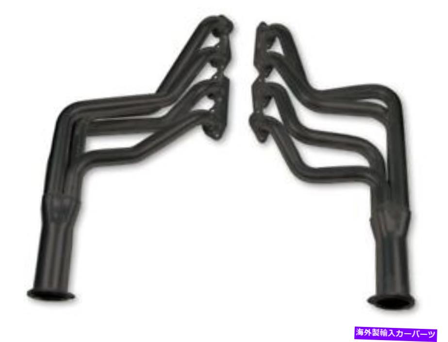 exhaust manifold FlowTech 11130flt Long Tube Header-ブラックペイント - 1970-1972シボレーカマロ Flowtech 11130FLT Long Tube Header- Black Painted - 1970-1972 Chevrolet Camaro【並行輸入品】