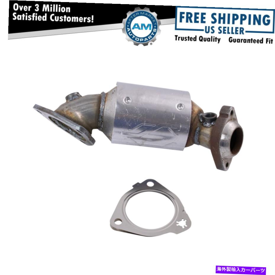 exhaust manifold フォードリンカーン3.5Lターボ用のフロントラジエーターサイド触媒コンバーター排気パイプ Front Radiator Side Catalytic Converter Exhaust Pipe for Ford Lincoln 3.5L Turbo【並行輸入品】