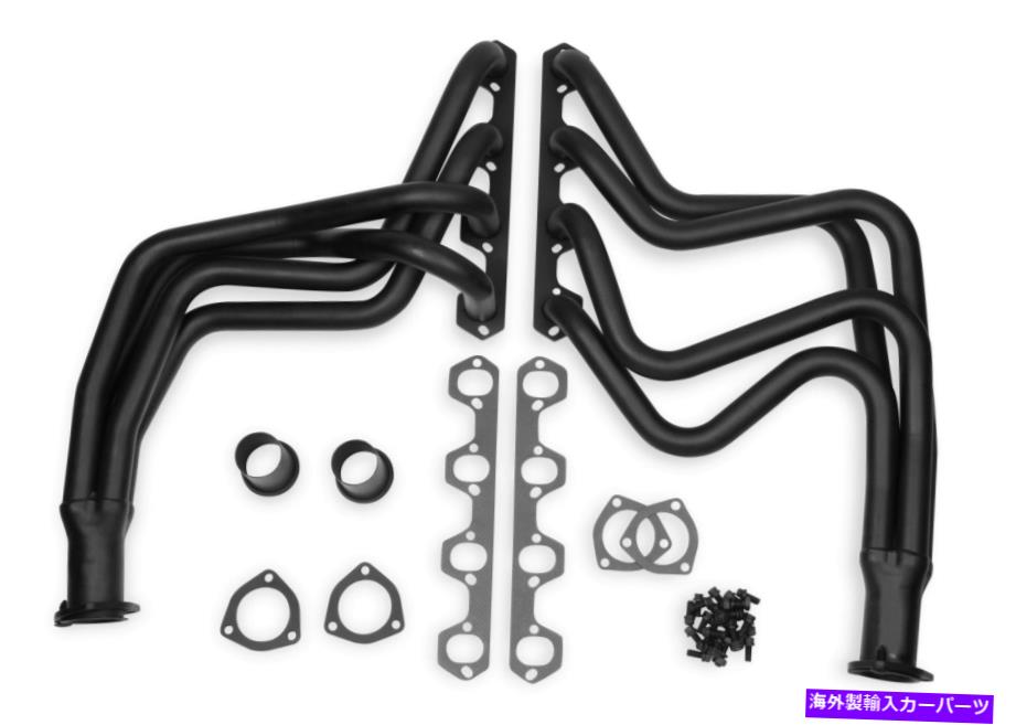 exhaust manifold FlowTech 12504FLT 1980-88 F100-350 4WD 351WペイントSTDフルレングスヘッダー Flowtech 12504FLT 1980-88 F100-350 4WD 351W Painted Std Full Length Headers【並行輸入品】