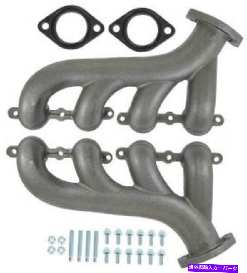 exhaust manifold ls鋳鉄マニホールド(LS7およびLS9を除く) - 自然 LS Cast Iron Manifold(except LS7 and LS9) - Natural【並行輸入品】
