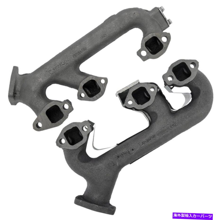 exhaust manifold Set-RB674570ドライバンエキゾーストマニホールド2ドライバーと助手席側の新しいペアのセット SET-RB674570 Dorman Exhaust Manifolds Set of 2 Driver & Passenger Side New Pair【並行輸入品】