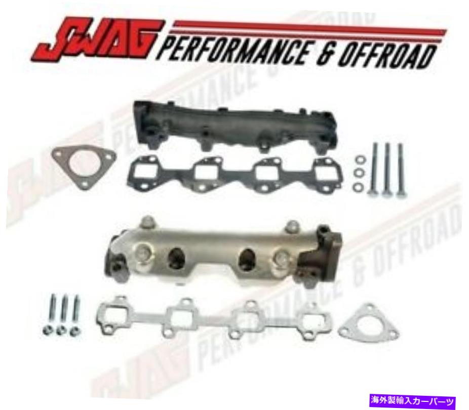 exhaust manifold 01-15 GM 6.6LデュラマックスディーゼルアップグレードLHピンチ排気マニホールド＆RHマニホールドなし 01-15 GM 6.6L Duramax Diesel Upgraded LH No Pinch Exhaust Manifold & RH Manifold【並行輸入品】
