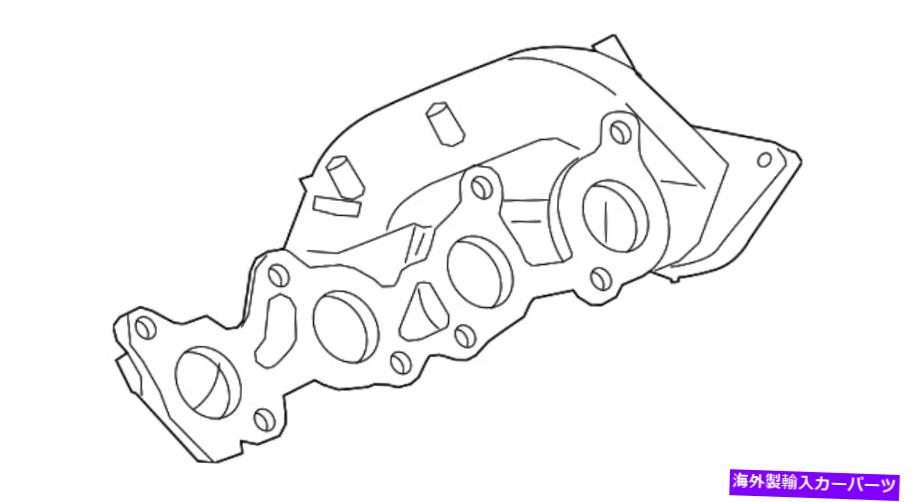 exhaust manifold 本物のフォード排気マニホールドFL3Z-9430-B Genuine Ford Exhaust Manifold FL3Z-9430-B【並行輸入品】