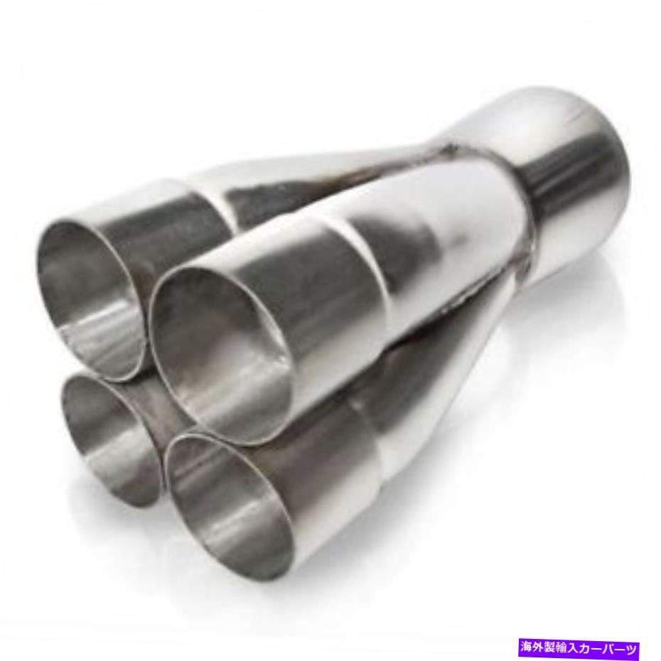 exhaust manifold ステンレス作品MC4175-300 4ウェイマージ排気コレクターとスリップフィット Stainless Works MC4175-300 4-Way Merge exhaust Collectors with Slip-Fit【並行輸入品】