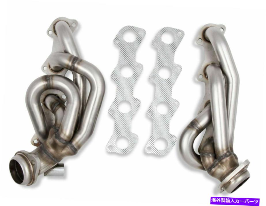 exhaust manifold FlowTech 12148flt Shorty Headers 2004-2008 Ford F-150 4.6L 304ステンレス鋼 Flowtech 12148FLT Shorty Headers 2004-2008 Ford F-150 4.6L 304 Stainless Steel【並行輸入品】