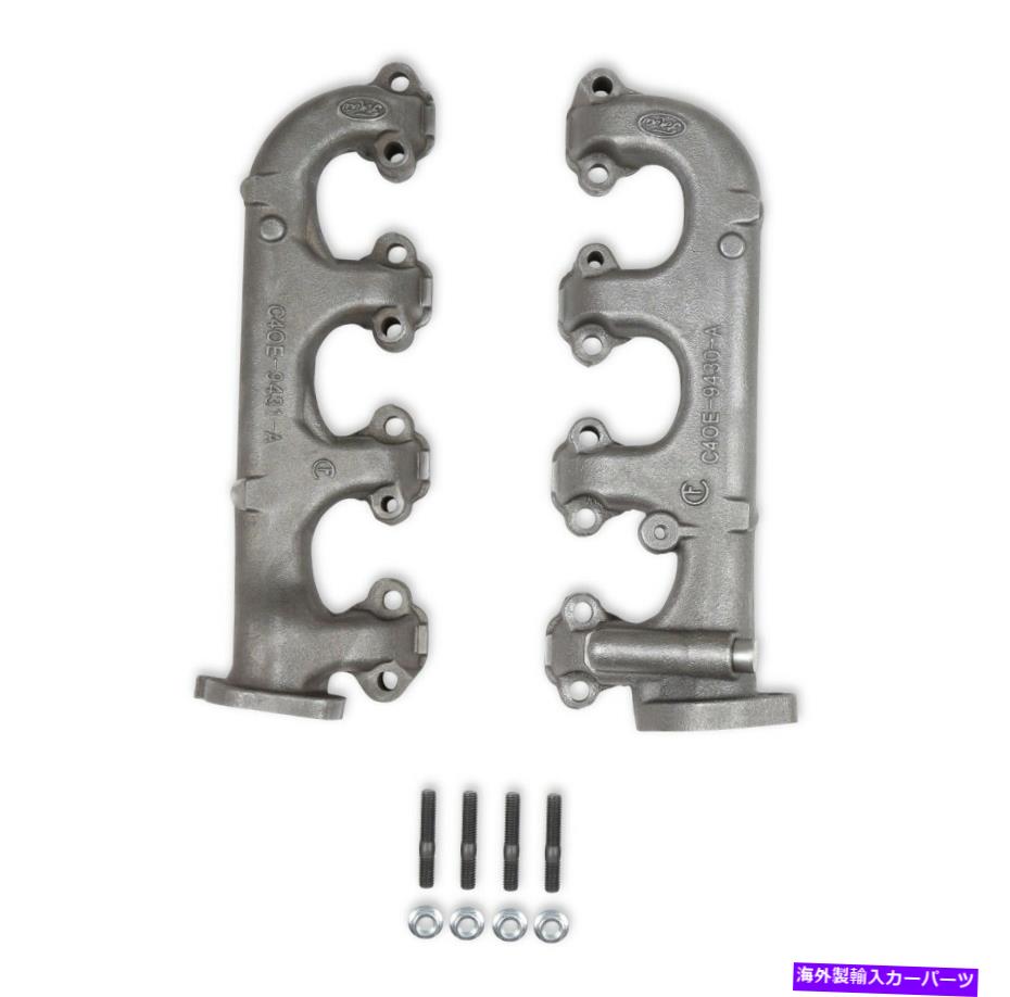 exhaust manifold Scott Drake C5ZZ-9430-1-DE排気マニホールドキットは64-73マスタングに適合します Scott Drake C5ZZ-9430-1-DE Exhaust Manifold Kit Fits 64-73 Mustang【並行輸入品】
