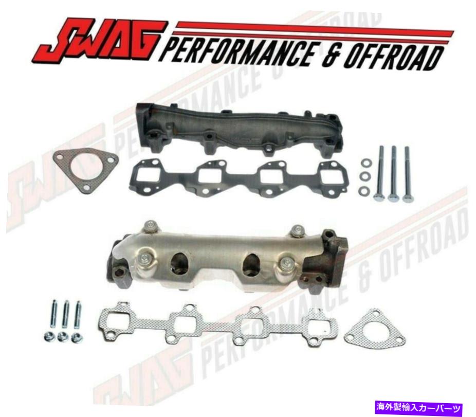 exhaust manifold 2001-2016 6.6Lデュラマックスディーゼルの交換RH＆LH排気マニホールドキット Replacement RH & LH Exhaust Manifold Kit For 2001-2016 6.6L Duramax Diesel【並行輸入品】