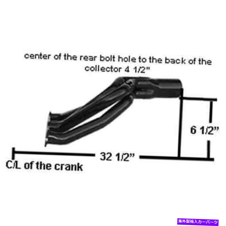 exhaust manifold Schoenfeld 108-3 Chevy Fender Exit Header Schoenfeld 108-3 Chevy Fender Exit Header【並行輸入品】