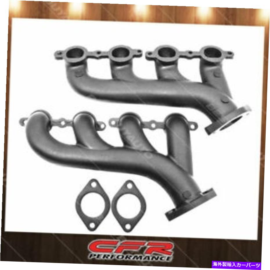 exhaust manifold cobra-tekは鋳鉄排気マニホールド2002-2012シボレーLSベースのRAWに適合します Cobra-Tek Fits Cast Iron Exhaust Manifolds 2002-2012 Chevy LS Based Raw【並行輸入品】