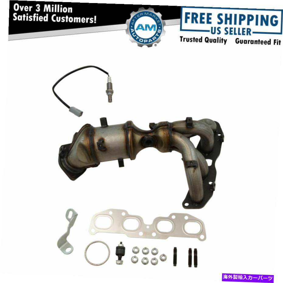 exhaust manifold ガスケットとアップストリームO2センサー付き排気マニホールド触媒コンバーターアセンブリ Exhaust Manifold Catalytic Converter Assembly w/ Gaskets & Upstream O2 Sensor【並行輸入品】