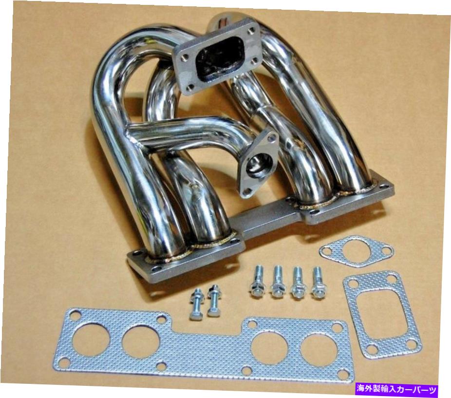 exhaust manifold 等しい長さのターボトップマウントステンレスT3マニホールドS13シングルカムSS KA24 KA24E Equal Length Turbo Top Mount Stainless T3 Manifold S13 Single Cam SS KA24 KA24e【並行輸入品】