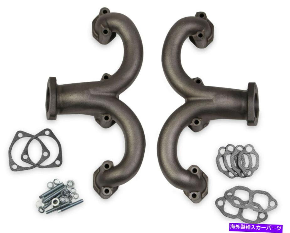 exhaust manifold 新しいフローテックラムズホーン排気マニホールド、ナチュラル、1-5/8 \