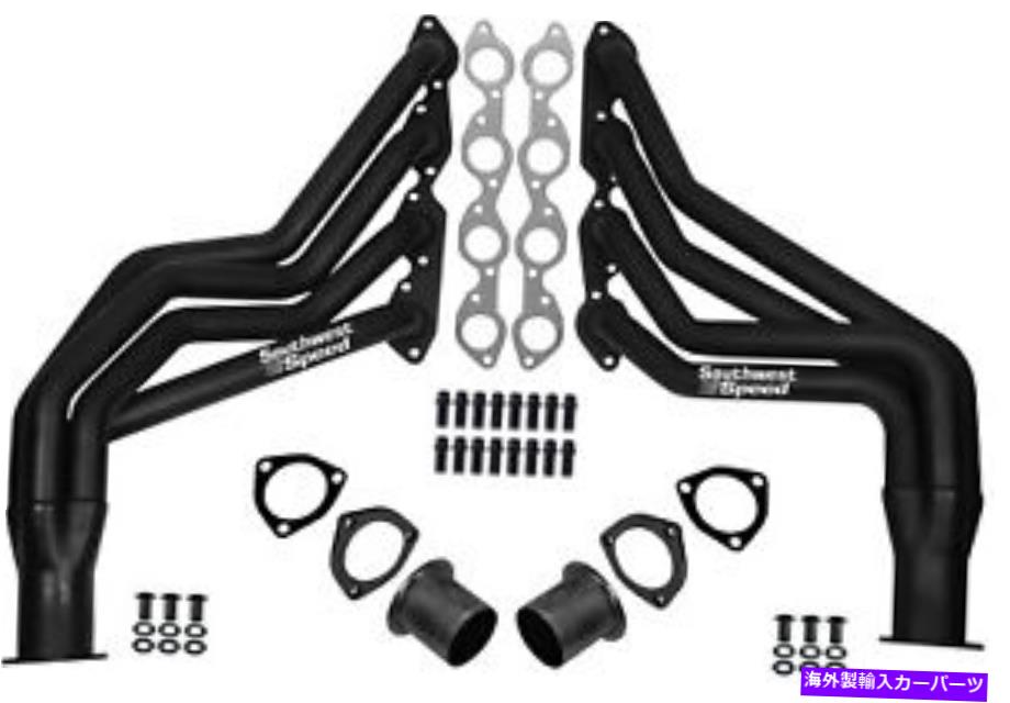 exhaust manifold 新しいパフォーマンスロングチューブヘッダー、68-74 GMトラック、ジミー、BBC 396-454CI、ブラック NEW PERFORMANCE LONG TUBE HEADERS,68-74 GM TRUCKS,JIMMY,BBC 396-454CI,BLACK【並行輸入品】