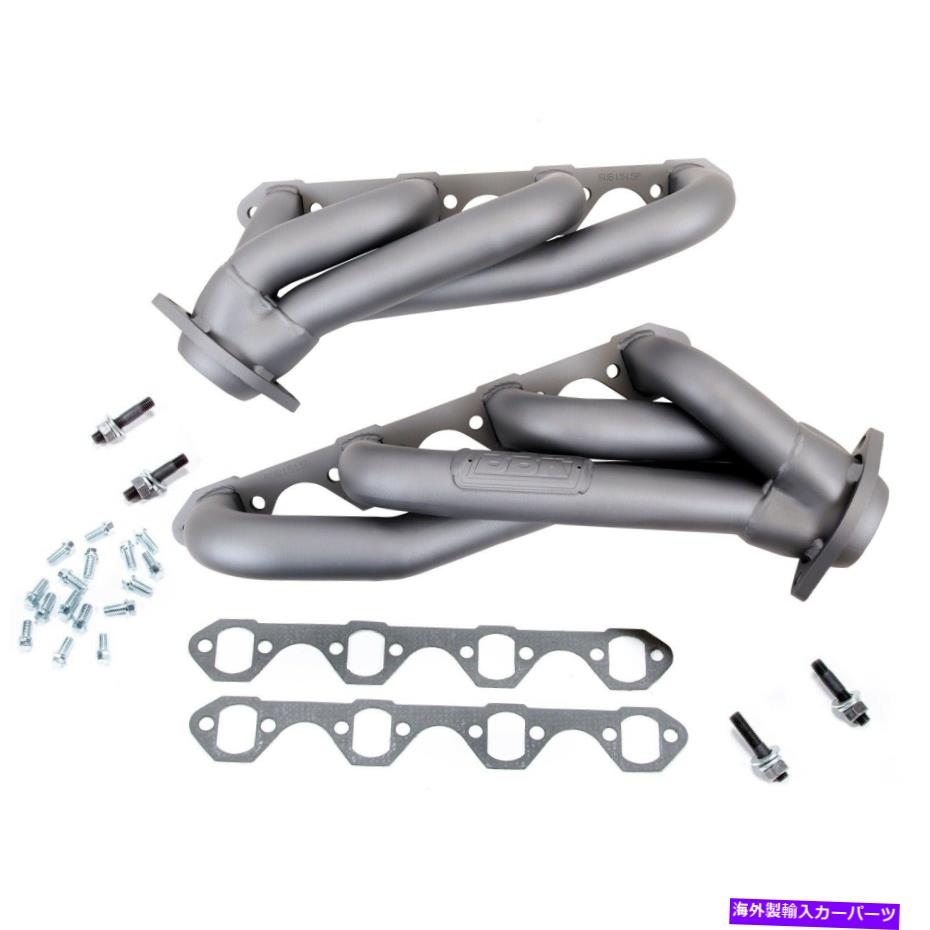 exhaust manifold BBKパフォーマンス1515ショーティー不均等長エキゾーストヘッダーキットは86-93マスタングに適合します BBK Performance 1515 Shorty Unequal Length Exhaust Header Kit Fits 86-93 Mustang【並行輸入品】