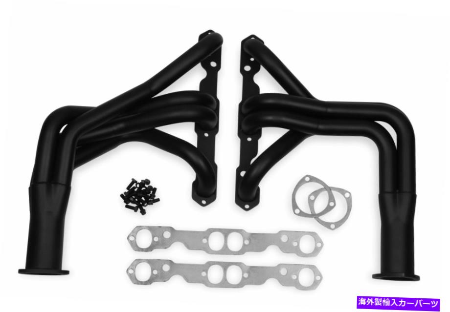 exhaust manifold フッカー2456HKRコンペティションロングチューブヘッダー - 塗装 Hooker 2456HKR Competition Long Tube Headers - Painted【並行輸入品】