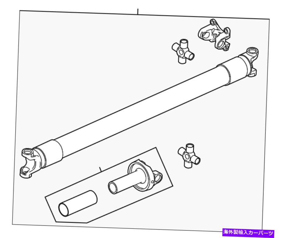 Driveshaft 本物のフォードドライブシャフト8L3Z-4602-D Genuine Ford Drive Shaft 8L3Z-4602-D【並行輸入品】