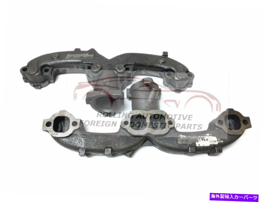 exhaust manifold シェビーラムズホーンエキゾーストマニホールドセンターダンプ新しいセット2PC Chevy Rams Horn Exhaust Manifold Center Dump New Set 2pc【並行輸入品】|Us Custom Parts Shop USDM