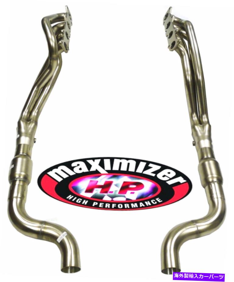 exhaust manifold マキシマイザーは2015年のヘッダーをキャットしました17 17 18 19 20 21マスタングGT 5.0L Maximizer Catted Header For 2015 16 17 18 19 20 21 Mustang GT 5.0L【並行輸入品】
