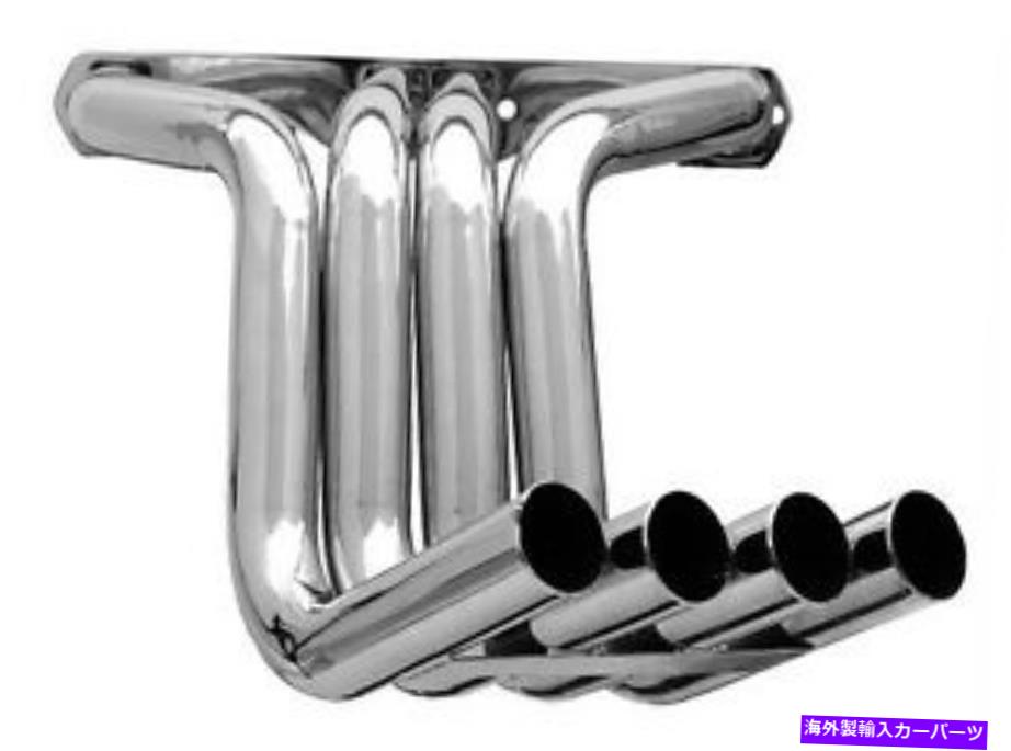 exhaust manifold スモールブロックシボレーシルバーコーティングズーミーエキゾーストヘッダー16 "T-Bucket Zoomiesbc-sec Small Block Chevy Silver Coated Zoomie Exhaust Header 16" T-Bucket ZoomieSBC-SEC【並行輸入品】｜Us Custom Parts Shop USDM