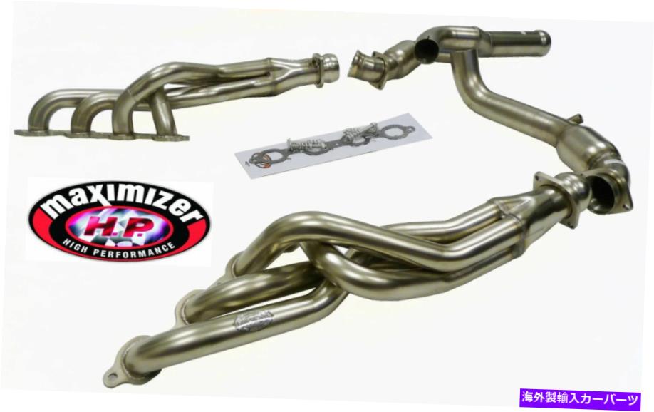 exhaust manifold マキシマイザーステンレススチールヘッダーは2014年から2021年シルバラード1500 6.2Lに適合します Maximizer Stainless Steel Header Fits 2014 to 2021 Silverado 1500 6.2L【並行輸入品】
