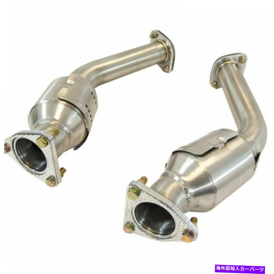 exhaust manifold 日産350Z 02-08用のハイフロー200セルスポーツ排気触媒コンバーター High Flow 200 Cell Sports Exhaust Catalytic Converters for Nissan 350Z 02-08【並行輸入品】