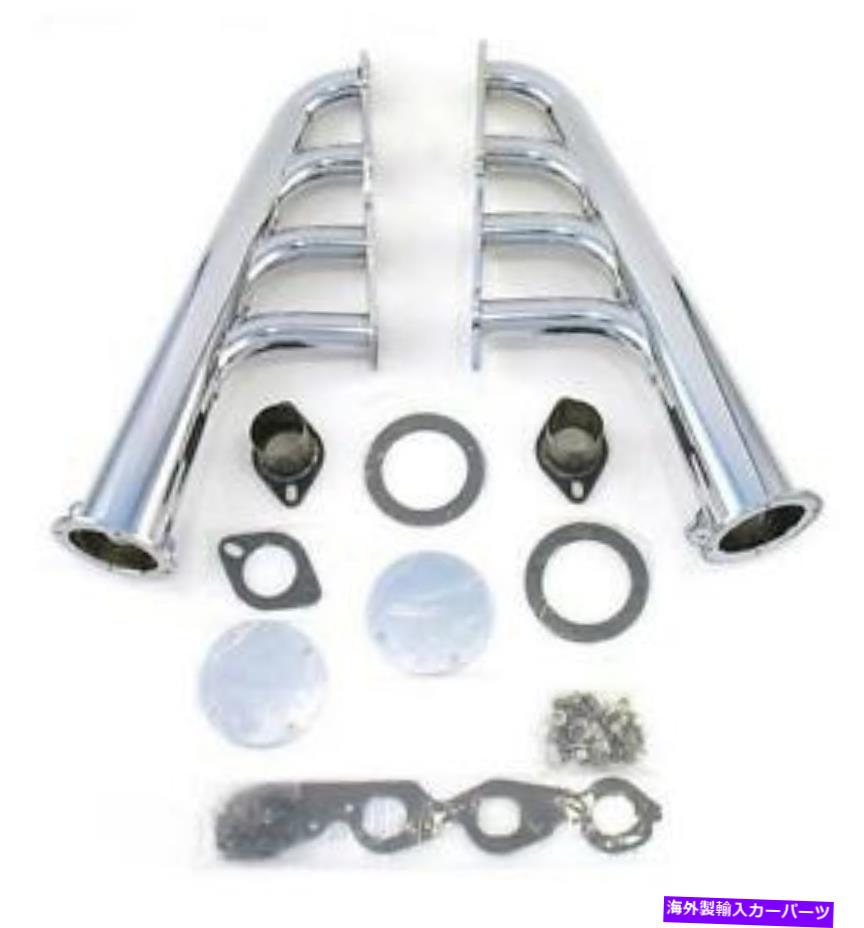 exhaust manifold パトリオットクロムレイクスターヘッダービッグブロックシボレー396-502ホットラットロッドH8043 Patriot Chrome Lakester Headers Big Block Chevy 396-502 Hot Rat Rod H8043【並行輸入品】｜Us Custom Parts Shop USDM