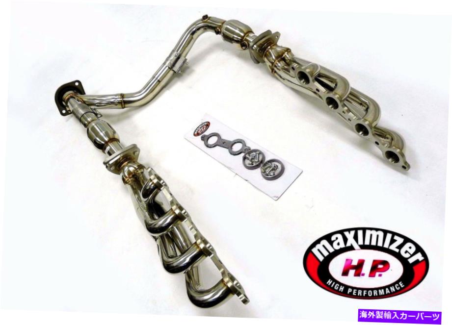 exhaust manifold 2007-2013のマキシマイザーヘッダー Maximizer Header For 2007-2013 Chevy Silverado 1500 GMC Sierra 6.2L【並行輸入品】