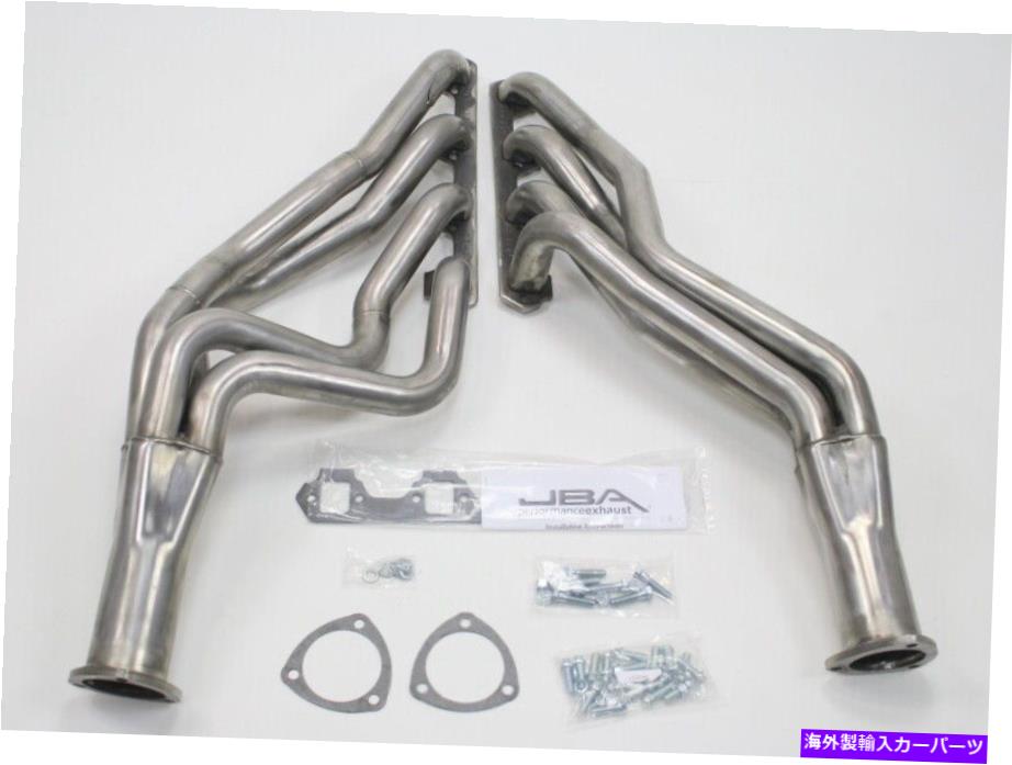 exhaust manifold JBA 65-73 Ford Mustang 260-302 SBF 4 Speed C4/C6/AOD 1-3/4INプライマリRAW 409SS L JBA 65-73 Ford Mustang 260-302 SBF 4 Speed C4/C6/AOD 1-3/4in Primary Raw 409SS L【並行輸入品】
