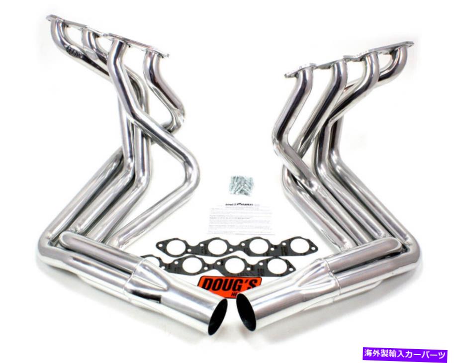 exhaust manifold ダグのヘッダーBBCシボレーコルベット1963-82セラミックサイドマウントヘッダーP/N D381 Doug's Headers Bbc Chevy Corvette 1963-82 Ceramic Side Mount Headers P/N D381【並行輸入品】