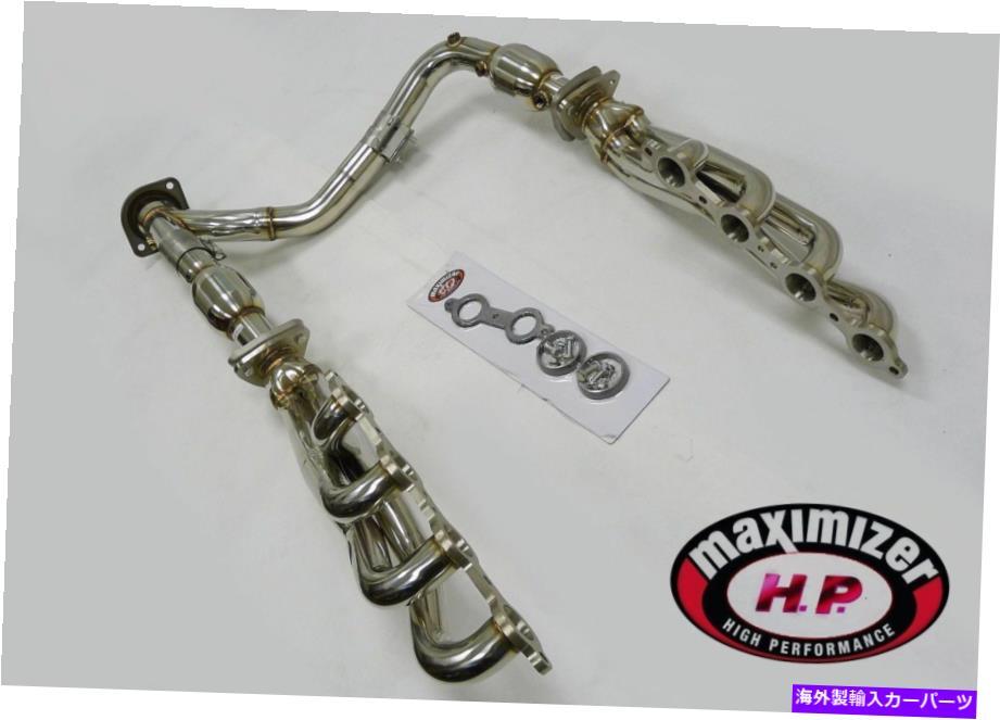 exhaust manifold 2007-13シボレー/GM 1500トラックのキャットヘッダーフィットメント6.2L LS3 L92 by Maximizer Catted Header Fitment For 2007-13 Chevy/GM 1500 Trucks 6.2L LS3 L92 By Maximizer【並行輸入品】|Us Custom Parts Shop USDM